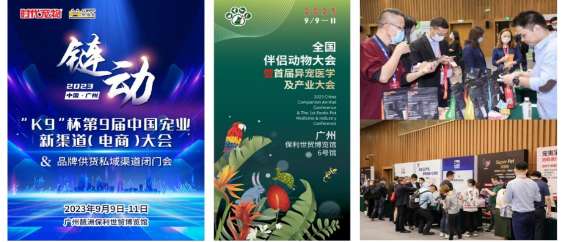 World Pet Expo Guangzhou Exhibition Opens on September 9 Cats, Dogs, Reptiles Animals all come to join in the fun