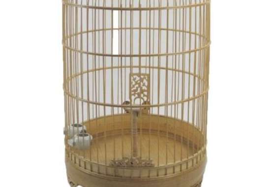 Three second-hand bird cages for sale for 100 yuan