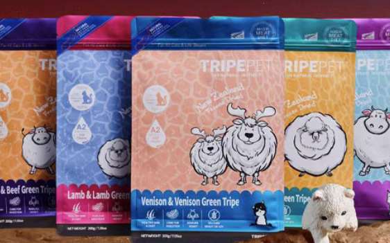 Where is tripepet freeze-dried produced?